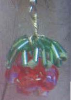 Schemi Orecchini Fragola